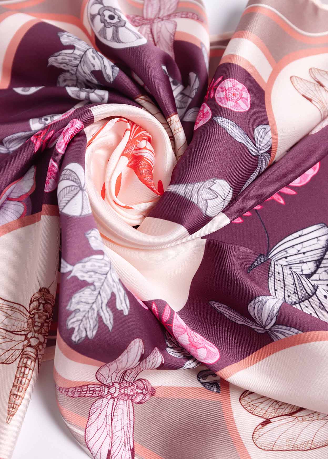 Foulard en satin - SAT003PG67