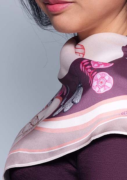 Foulard en satin - SAT003PG67