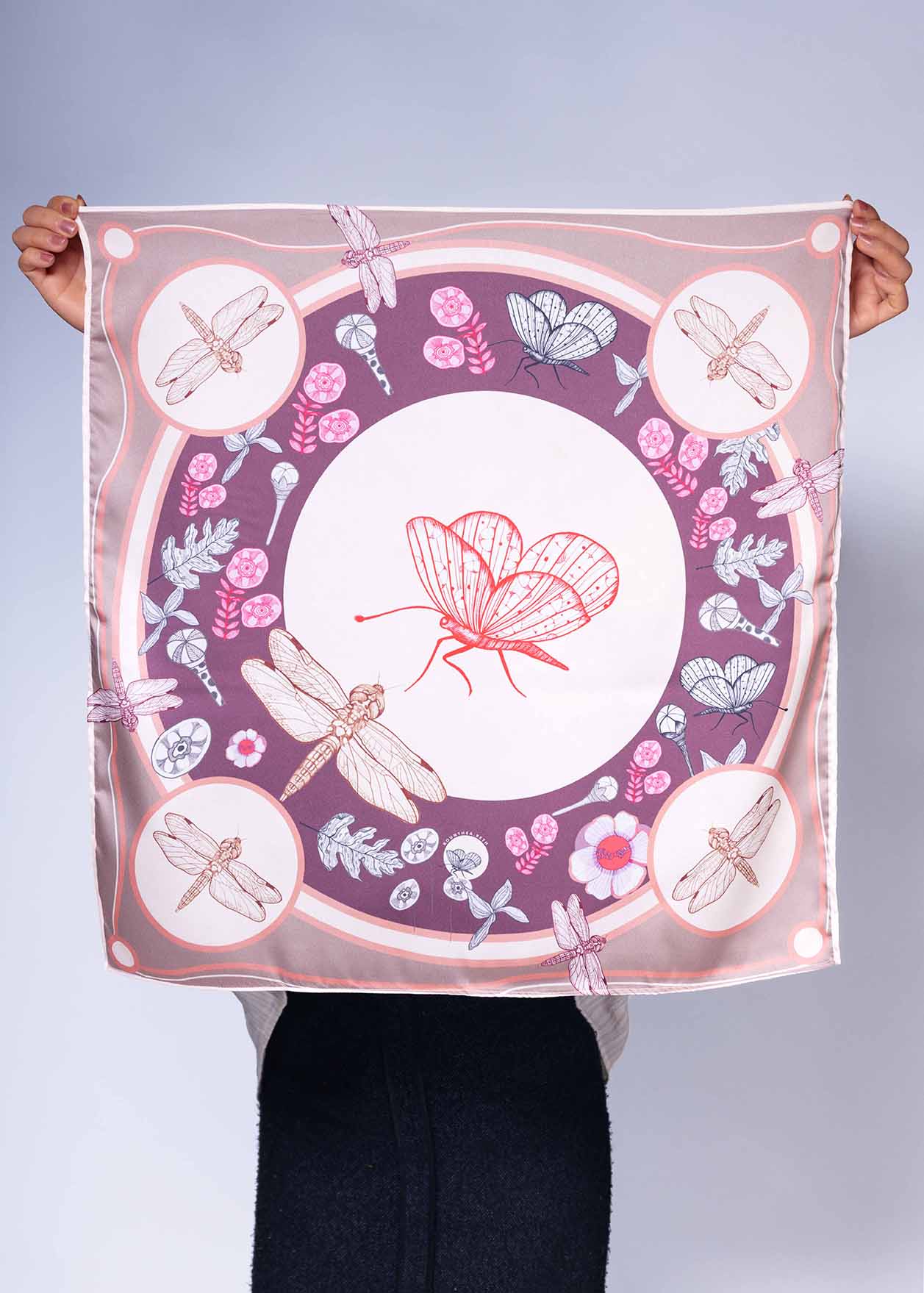 Foulard en satin - SAT003PG67